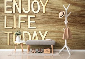 Tapéta idézettel  - Enjoy life today