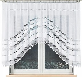 Filomena békákra kész jacquard függöny 350x140cm
