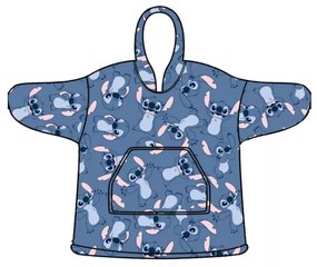 Disney Lilo és Stitch, A csillagkutya Glee belebújós plüss polár takaró, poncsó 7-14 év