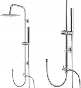 Zuhanyszett Zuhanyoszlop Fülhallgató És Esőztető 25CM Sannit