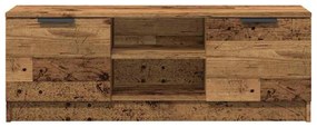 TV szekrény Régi fa 102x35x36,5 cm Gépelt fa