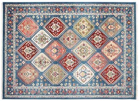 Designer vintage szőnyeg kék színben Szélesség: 120 cm | Hossz: 170 cm
