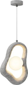 MAYTONI MOD380PL-01GR OPUS Modern Függesztett Lámpa Fehér, Szürke G9 IP20