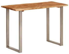 Tömör akácfa étkezőasztal 110 x 50 x 76 cm