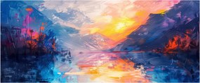 Kép - Tájképfestészet (120x50 cm)