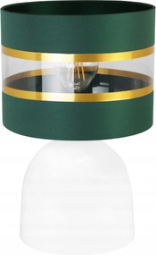 Éjjeli Asztali Lámpa Lámpabúra Elegáns Arany 20 CM