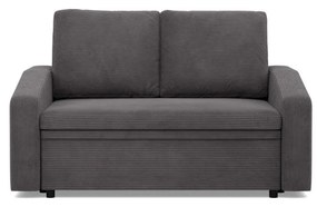 Zeus kanapé, kordbársony, hab töltet, döntött kartámasz, szürke