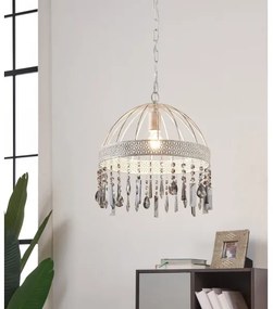 Eglo 43587 - Csillár zsinóron STEELEVILLE 1xE27/40W/230V