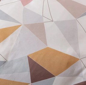 Mikroszálas ágyneműhuzat TRIANGO mintás Ágyneműhuzat mérete: 2 db 70 x 80 cm | 160 x 200 cm