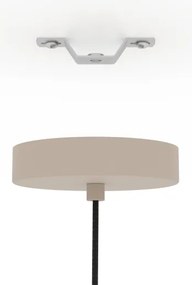 Eglo 390145 - Csillár zsinóron OLTAMAR 1xE27/40W/230V átm. 48 cm krémes