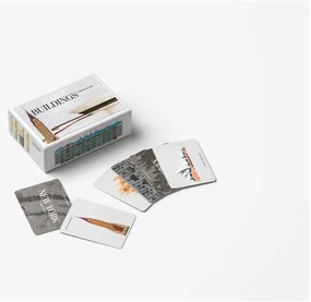 Társasjáték Memo game Iconic buildings – Printworks