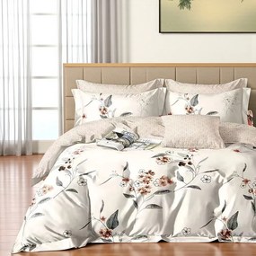 Mikroplüss ágyneműhuzat Homa NOSTALGIA 7 részes 140x200 cm