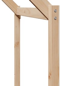 tömör fenyőfa gyerekágytető 213 x 85,5 x 144,5 cm
