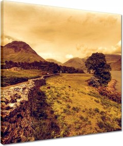 Vászonkép 40x40 Ír tájkép