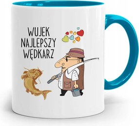 Kék Horgász Bögre Halász Bácsi Legjobb nyomott mintával