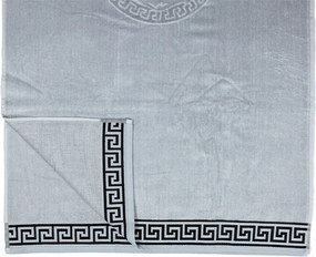 POSEIDON Strandtörölköző szürke 165x90cm