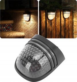 Napelemes Kerti Lámpa Led Homlokzati Fali Lámpa Alkonyérzékelő