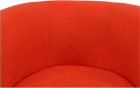 Klub fotel, narancssárga, CUBA