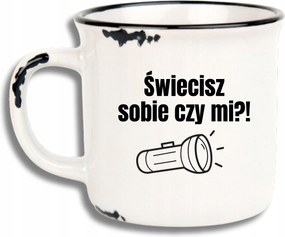Bögre Fehér Retro Vicces Ajándék Apák Napja Világítasz Magadnak Vagy Nekem?!