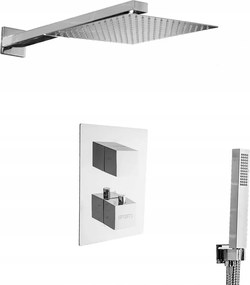 Zuhanyszett esőztető termosztáttal 20 cm