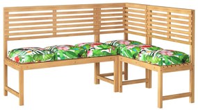 Raklap párna ülőfelülethez Floral 6 pcs Sokszínű 40 x 40 x 8 cm