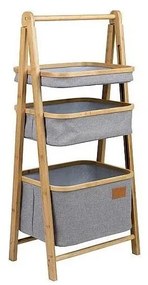 Összecsukható állvány kosarakkal