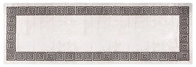 világosbézs csúszásmentes mosható szőnyeg 80 x 300 cm