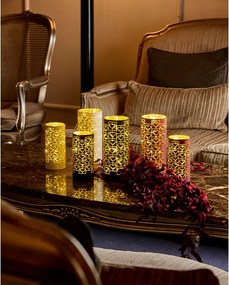 Borvörös fénydekoráció ø 7 cm Frida – Sirius