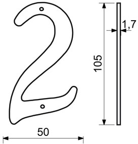 "2" számú ház, RN.105HR, fekete