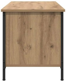 TV szekrény kézműves tölgy 100 x 40 x 45 cm Faanyag