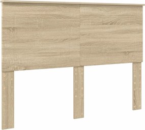 vidaXL Fejtámla Sonoma tölgy 160 cm Faanyag