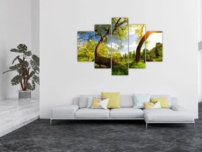 Kép egy tavaszi rétről (150x105 cm)
