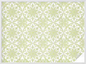 Ablakfólia Szélvédő Adatvédelem Zöld dísz 200x146