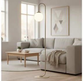 Állólámpa FLOR 1xE14/10W/230V bézs