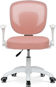 Gyerek Forgószék, Magasságállítás, Rózsaszín Hálós. KA-K1062 PINK