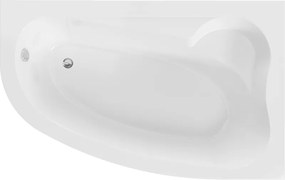 Mexen Westa sarokkád jobb 160 x 100 cm, fehér - 560116010002