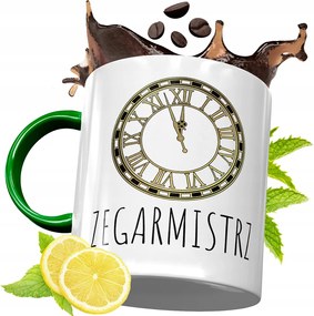 Zöld Bögre Óramesternek Születésnapi Ajándék fényképes nyomtatással