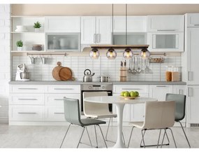 Globo 15569-4HW - Csillár zsinóron CONNI 4xE27/25W/230V