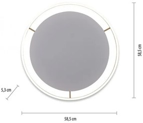 Leuchten Direkt 15392-60 - LED Dimmelhető mennyezeti lámpa RITUS LED/30W/230V