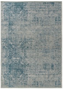 Lapos szőttes szőnyeg Frencie kék 80x165 cm