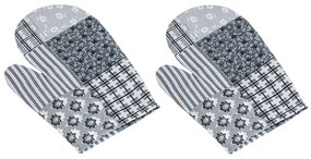 Bellatex Patchwork edényfogó szürke, 28 x 18 cm, 2 db