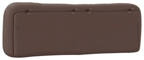 barna műbőr fejtámla párna Hvar 160 cm