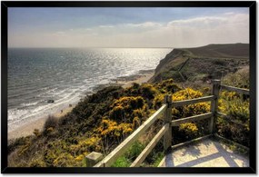 Poszterek keretben 60x40 Esti kép Balti-tenger