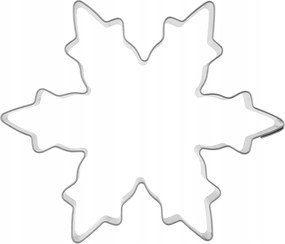 Hópehely lyukasztó forma mézeskalács keksz lyukasztó