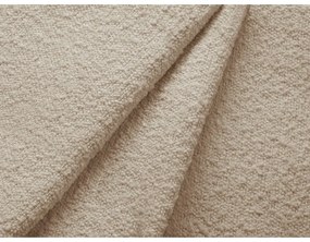 Bézs buklé fotel Poppy – Micadoni