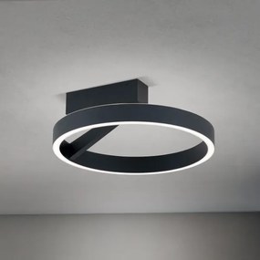 Orion - KOLK LED mennyezeti lámpatest, 40 W, 230 V, 2700/3000/4000 K, átmérő 40 cm, fekete