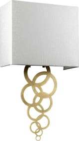 Elstead Lighting Rosa ROSA-MEDIUM-AB Fali lámpa 1x60W/E27
