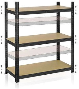 Nagy teherbírású polc P 70x30x150 cm 150 kg