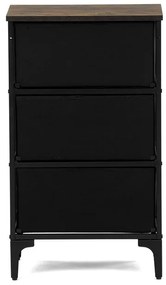 Többszínű MDF Komód 45×30×77 cm. AUK-W2001 BK