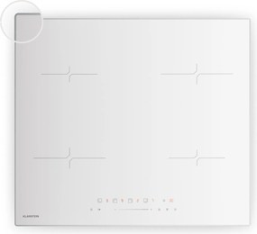 Klarstein Velaire indukciós főzőlap, elegáns, minimalista, nagy teljesítményű, 4 főzőzóna, 7000 W, 60 cm